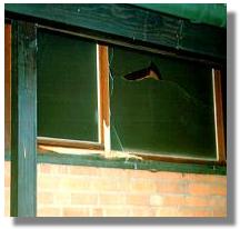 Photo - Schaden am Fensterelement 1